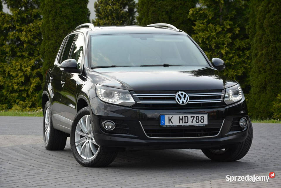 Volkswagen Tiguan 4Motion Panorama Skóry Ledy czujnik deszczu mazowieckie Ostrów Mazowiecka