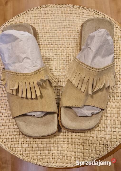 BUTY KLAPKI damskie rozmiar 39 zamszowe boho Damskie Lublin
