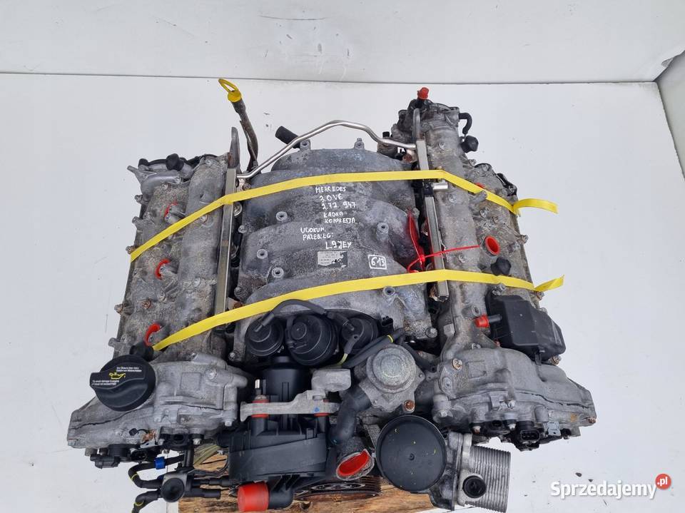 SILNIK KOMPLET Mercedes W204 30 V6 231 272947 osobowe Chełm