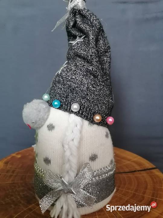 Krasnal skrzat gnom święta maskotka Dekoracje i ozdoby Sierpc