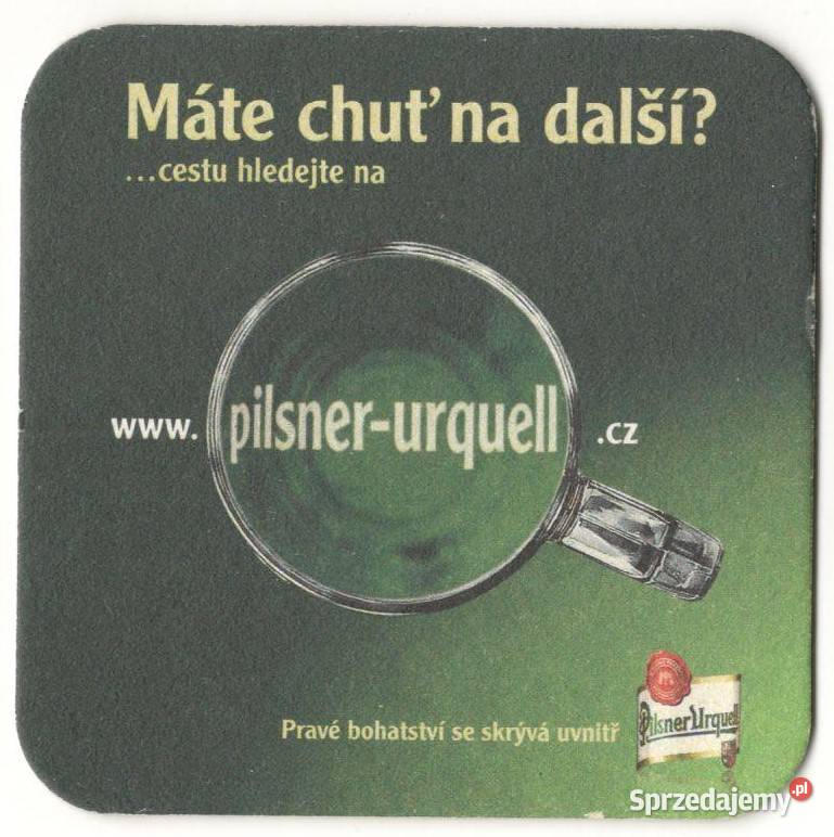 Pilsner Urquell podstawka do piwa 1 Gliwice