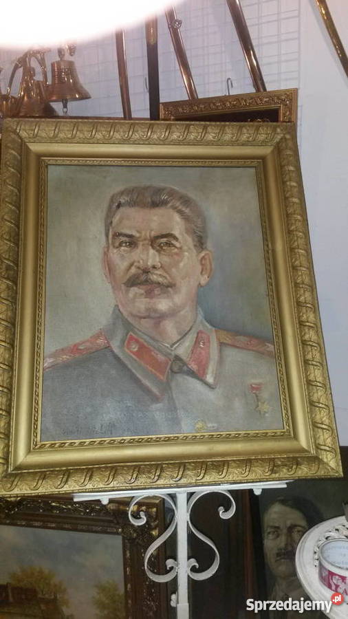 VASILI 1940 PORTRET JÓZEF STALIN UNIKAT Kraków
