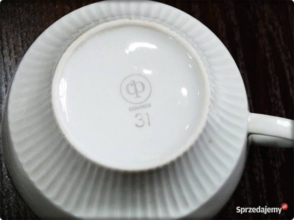 Stara Filiżanka Weisswasser Porcelana Niemcy z Żary
