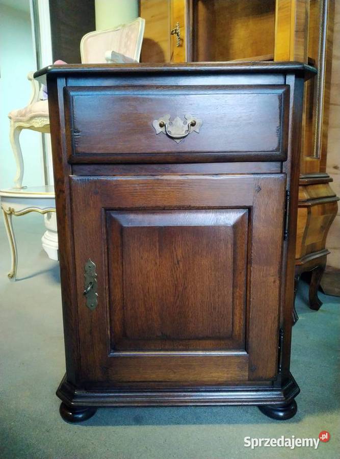 Dębowa komoda szafka lite drewno sprzedam