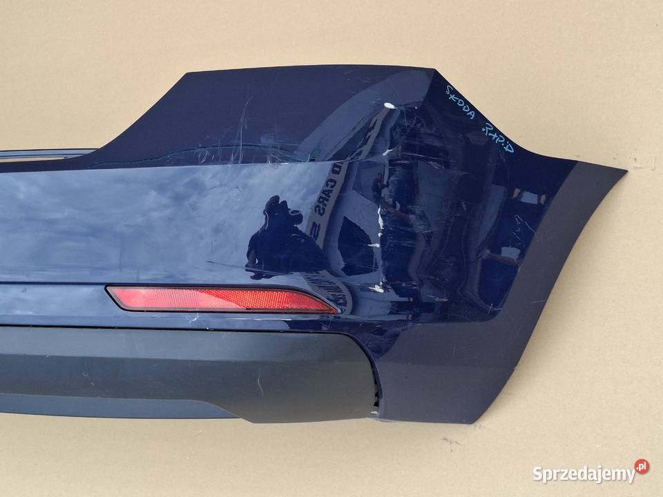SKODA RAPID SPACEBACK ZDERZAK TYŁ TYLNY lubuskie Bieleń