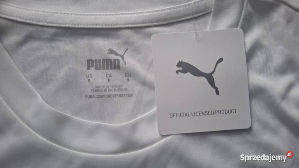 Nowa biała koszulka Niemiec Check24 firmy Puma Odzież codzienna Strzelce Opolskie