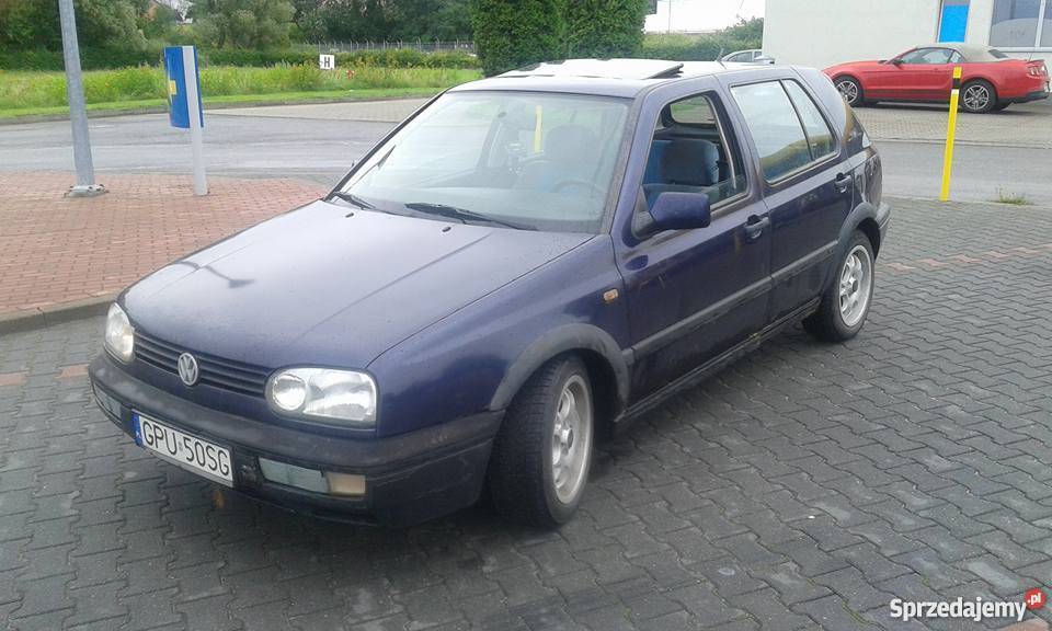 Golf III 18 GT 96r 5 drzwina życzenie LPG opłaty Puck