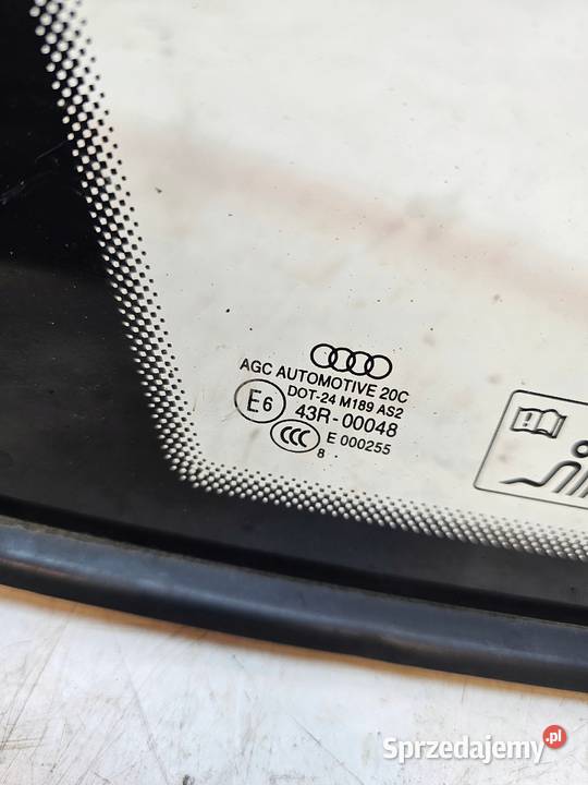 SZYBA KAROSERYJNA AUDI Q5 8R LEWY TYŁ 2008R osobowe Przystajń sprzedam