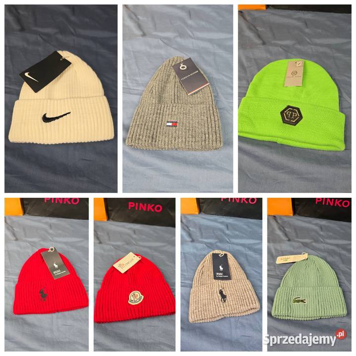Czapki zimowe Ralph plein damskie meskie unisex Uniseks Nakrycia głowy Wadowice