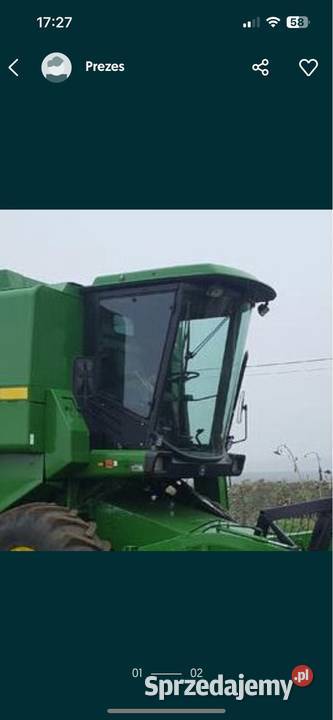Szyba boczna prawa do kombajnu John Deere 1174 i Radomsko