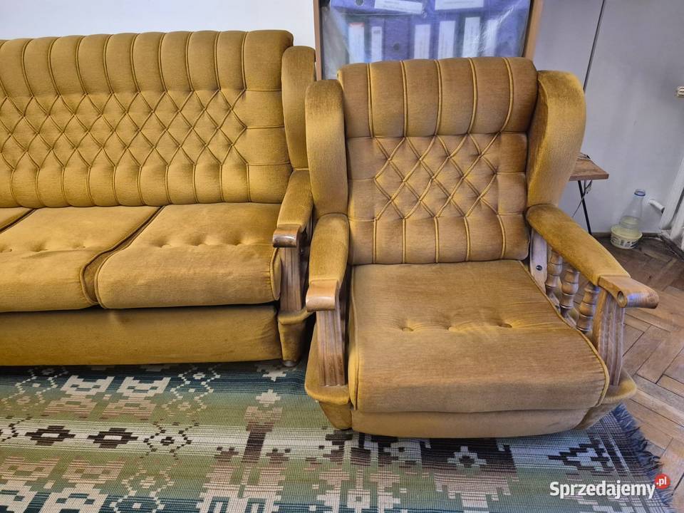 sofakanapa z fotelem Jadwiga ze Swarzędza 175cm Warszawa sprzedam