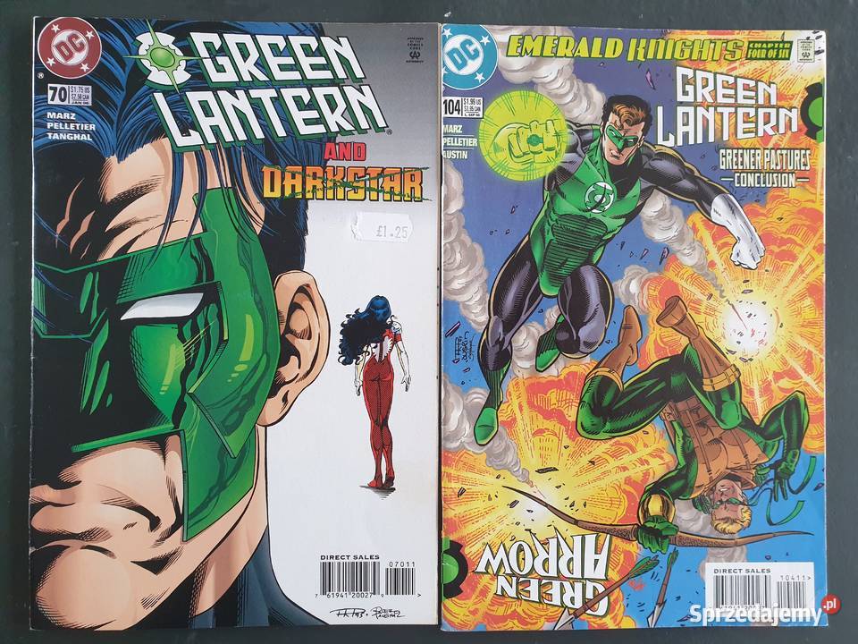 Green Lantern zestaw 11 komiksów DC USA Gdynia