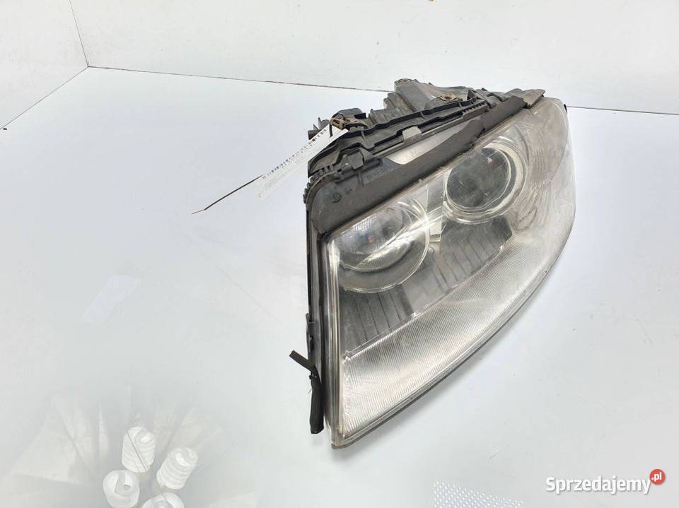 LAMPA LEWA PRZÓD AUDI A8 D3 LIFT SKRĘTNA Lipno