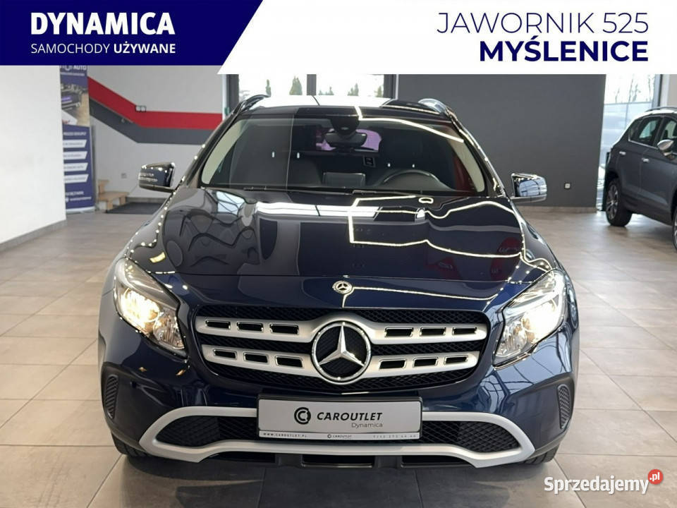 Mercedes GLA 180 16 122 automat 2018 r salon immobilizer Myślenice