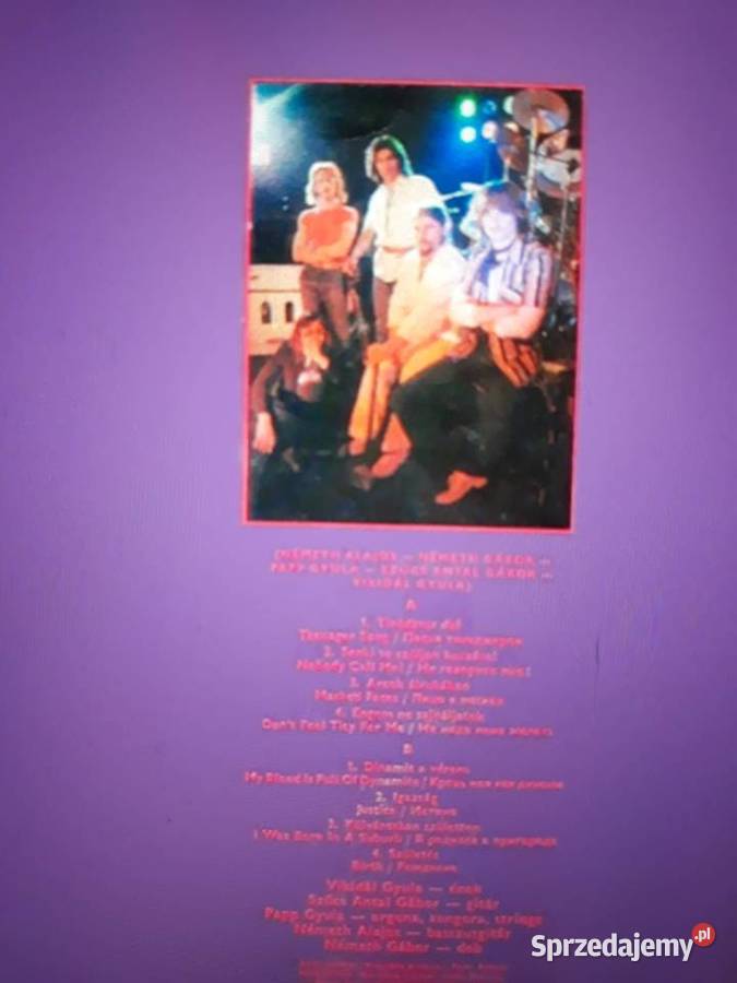 Archiwum węgierskiego rocka DINAMIT Dinamit 1980 rock
