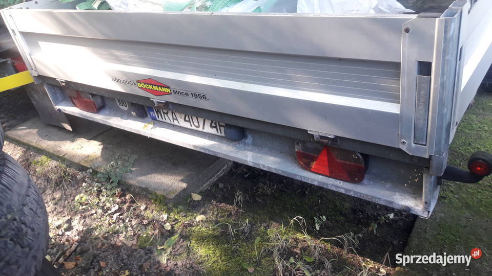 Laweta przyczepa Bockmann 2700 dmc Iłża