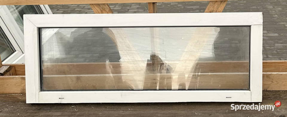 OKNA KacprzaK Witryna 123X47 FIX Używany PCV sprzedam