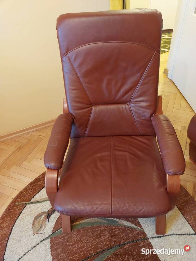 Kanapa skórzana 2 fotele skórzane Kielce sprzedam