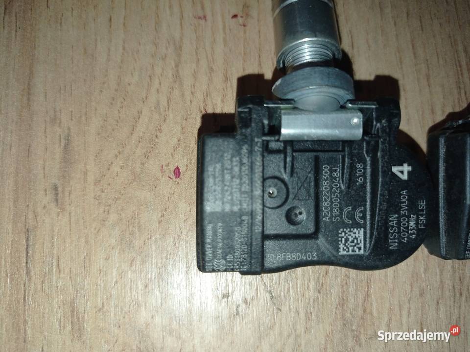 Czujniki tpms nissan 433