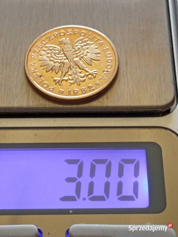 sprzedam monete 2 zl 1982 mosiadz Chełm