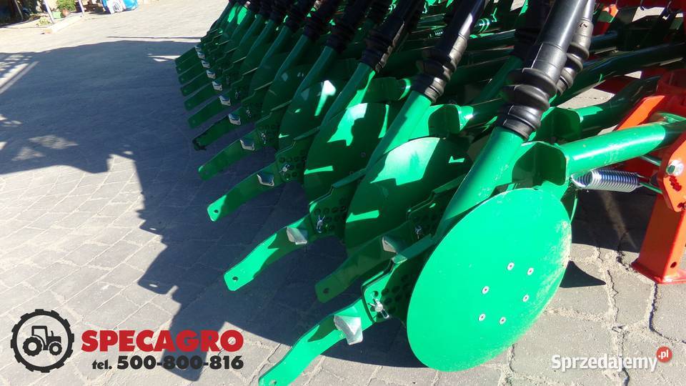 AGROMASZ Siewnik Zbożowy Mechaniczny Rzędowy Maszyny rolnicze Chełm