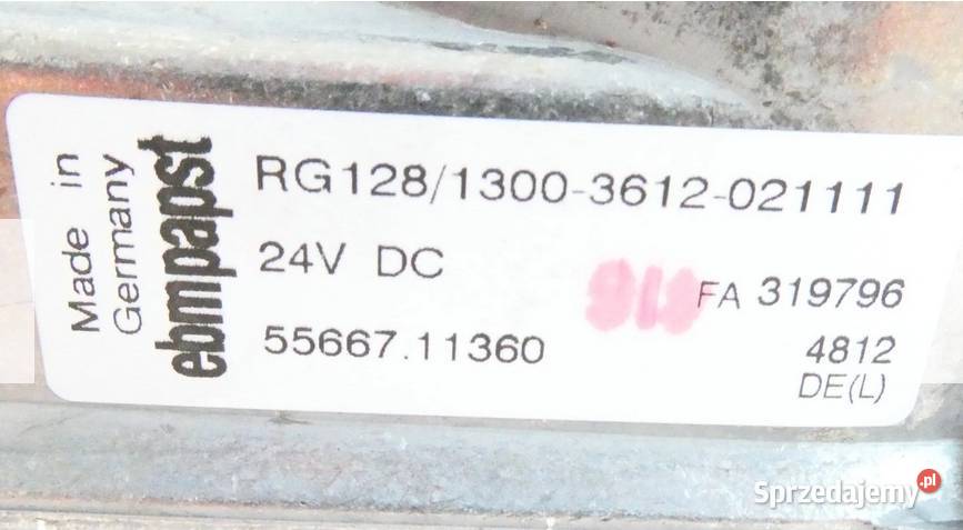 Wentylator dmuchawa RG1281300 Nowy Tomyśl