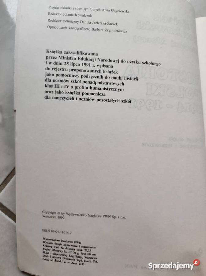 Historia Polski 19141991 Wojciech Roszkowski świętokrzyskie Kielce