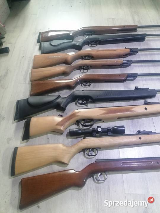 Zestaw wiatrówek różne modele do uzgodnienia śląskie Ruda Śląska