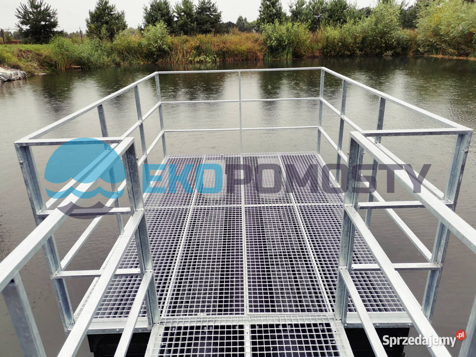 Pomost pływający roboczy platforma robocza Drawsko Pomorskie