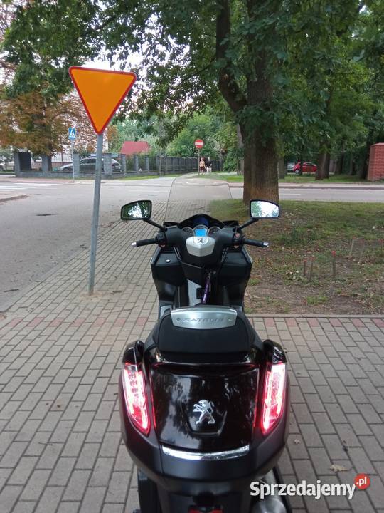 Peugeot satelis 125 2018 zarejestrowany w Polsce nieuszkodzony