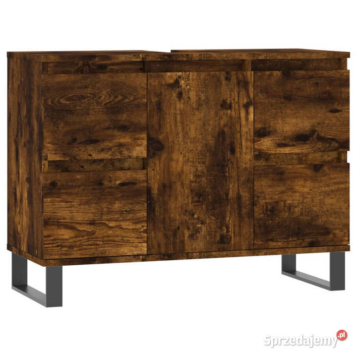 Szafka łazienkowa przydymiony dąb 80x33x60 Warszawa sprzedam
