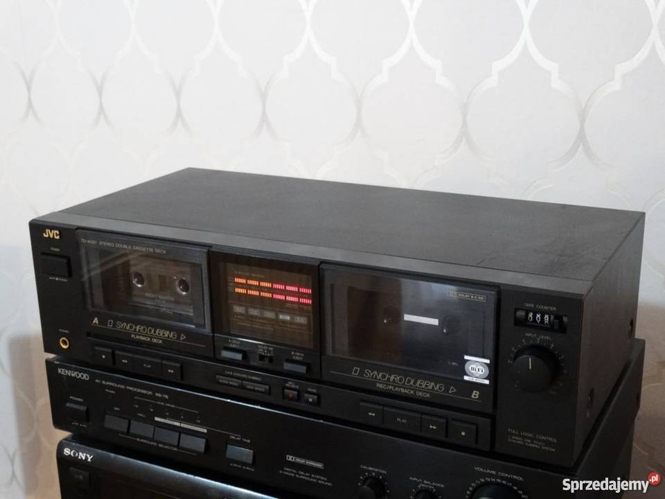 Magnetofon JVC TDW201 WYSYŁKA Jasło