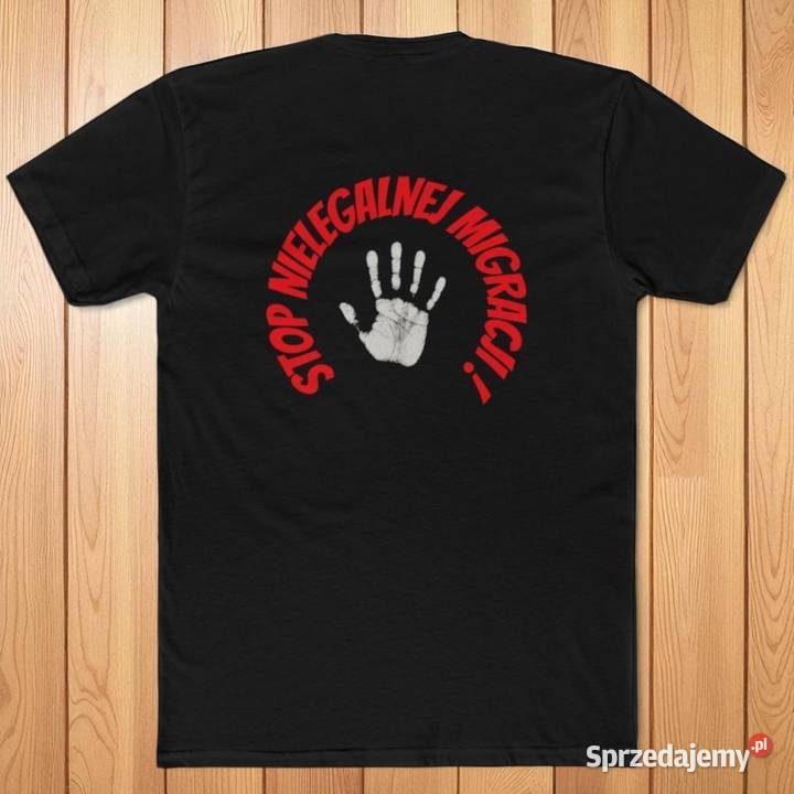 Koszulka patriotyczna Ruch Obrony Granic Stop Warszawa