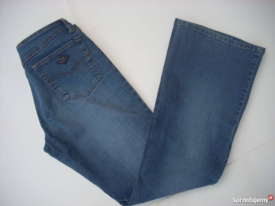 Angels Spodnie dżinsy Jeansy dzwony 34 36 niebieski Nowy Sącz