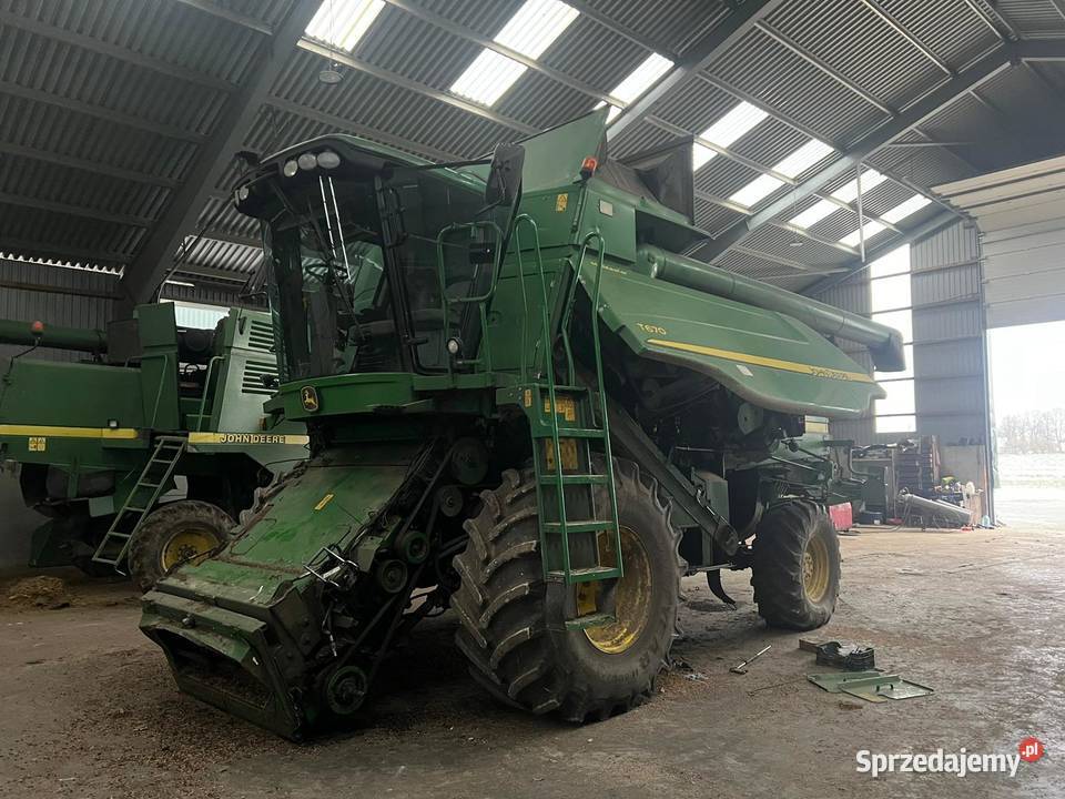 John Deere T670 T 670 HillMaster 2008 75m koła lubelskie Ćmiłów