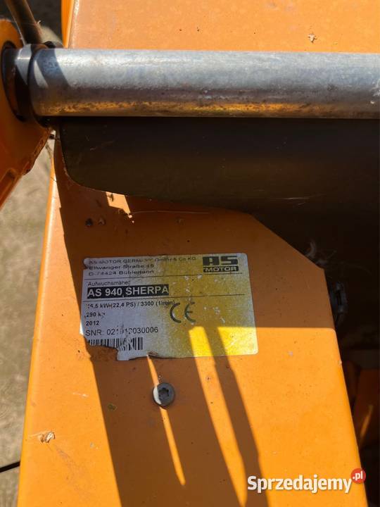 Kosiarka Samojezdna AS 940 Sherpa 4WD