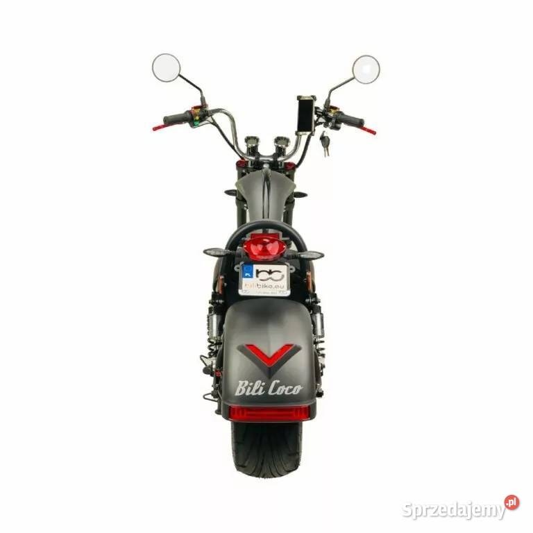 Skuter elektryczny BILI COCO COBRA czarny RATY Motoryzacja Tarnów