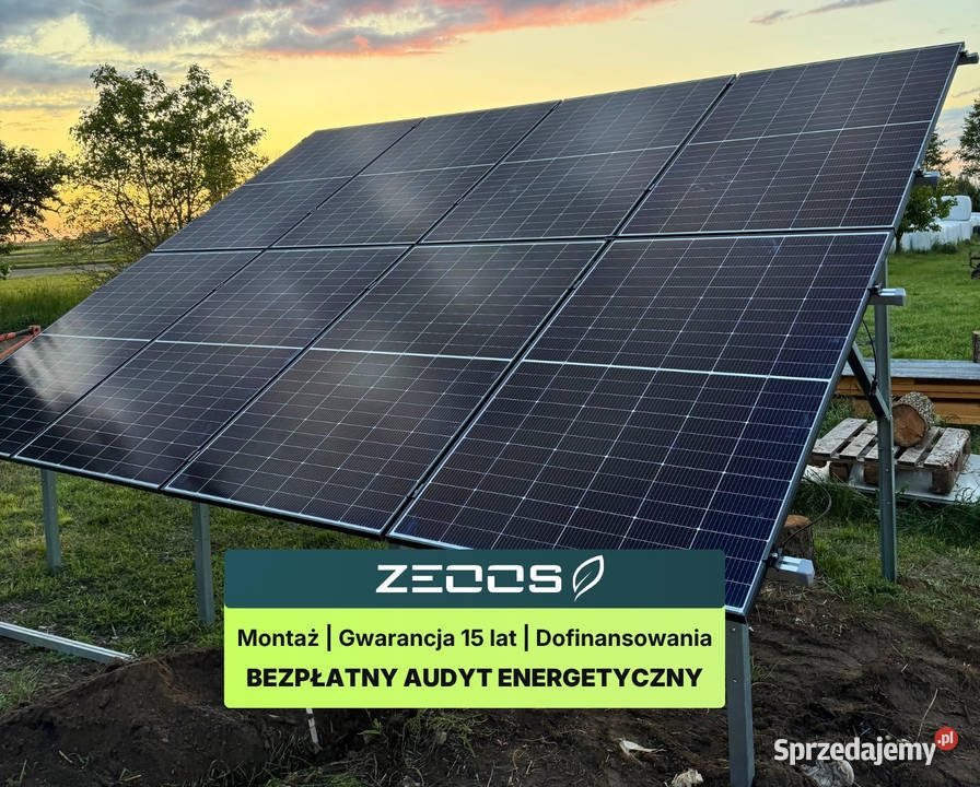 MAGAZYN ENERGII 1012kWh FOTOWOLTAIKA POMPA Brzeziny