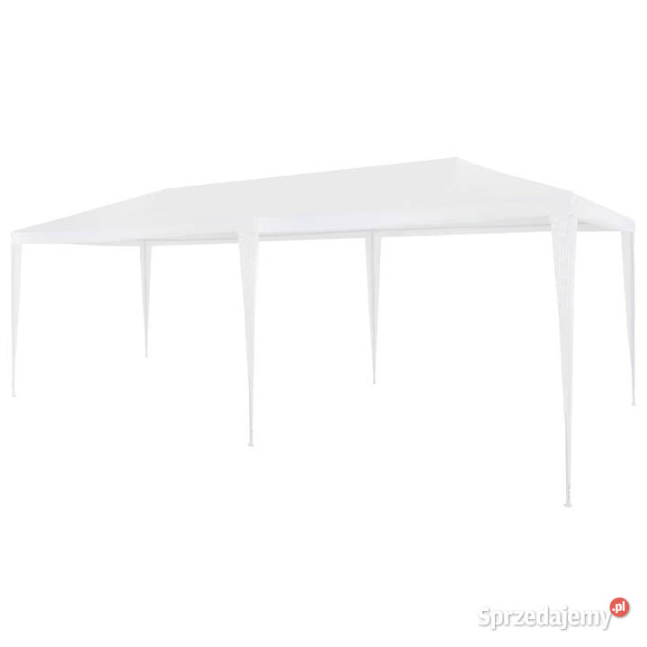 Namiot imprezowy 3 x 6 m PE biały WM45079 Warszawa