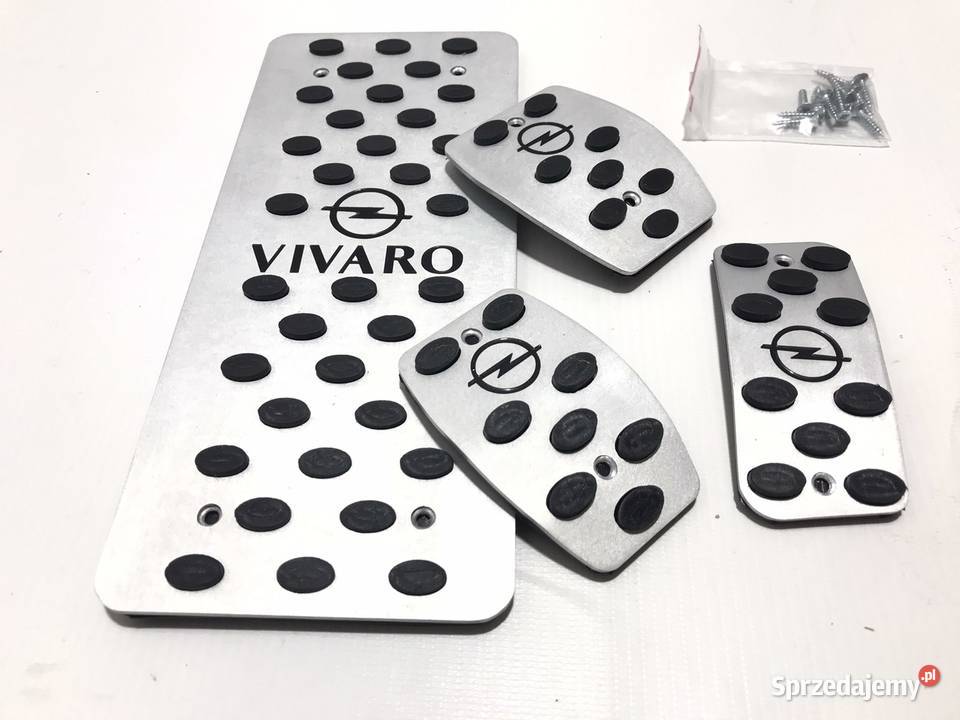 NAKLADKI NA PEDALY ALUMINIOWE OPEL VIVARO 200114 osobowe świętokrzyskie Starachowice sprzedam