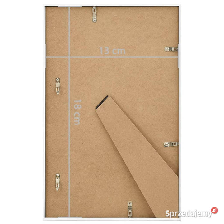 Ramki na zdjęcia 3 stojące białe 13x18 MDF sprzedam