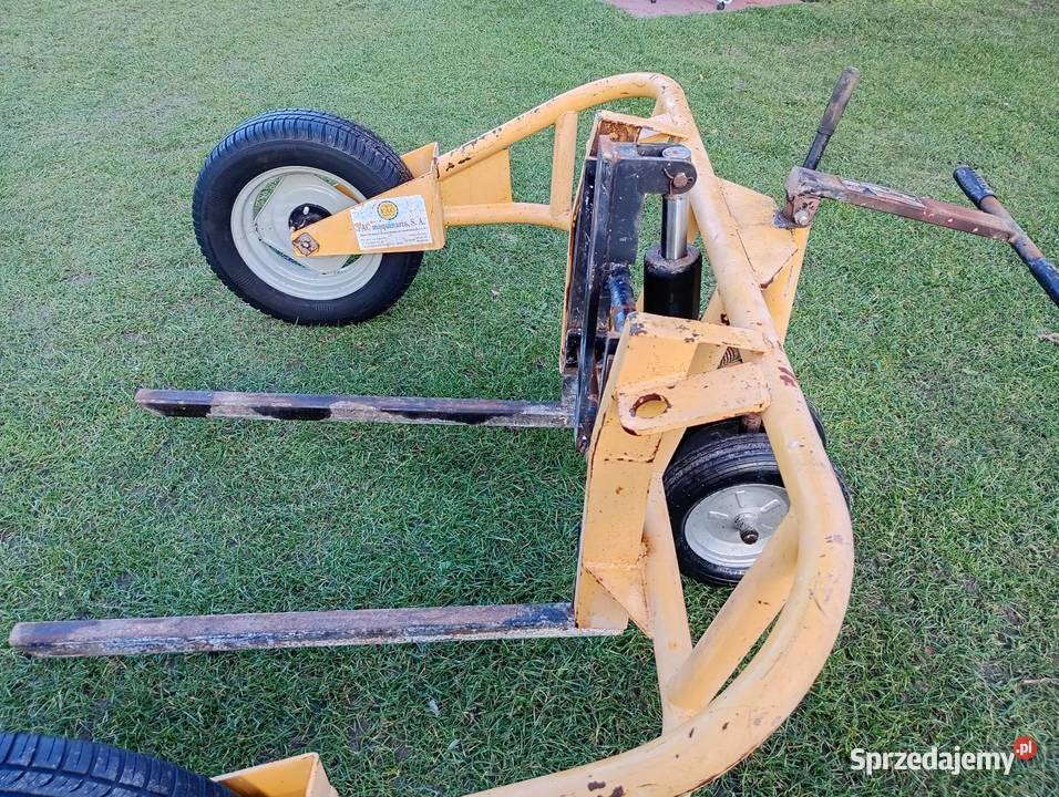 Wózek paleciak na budowę do kostki brukowej itp Zdziarzec sprzedam