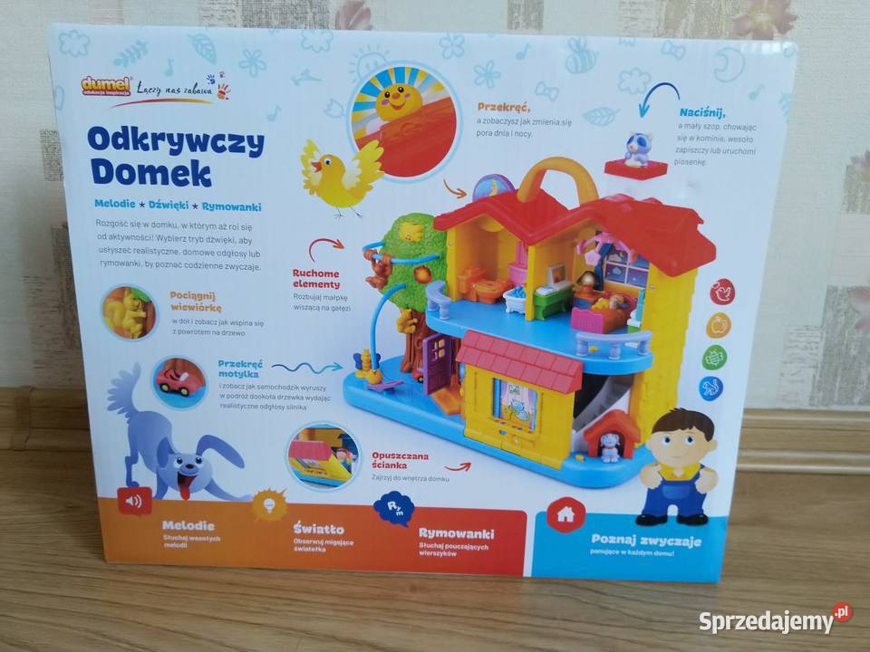 NAJTANIE Odkrywczy Domek Melodie Dźwięki Zabrze sprzedam