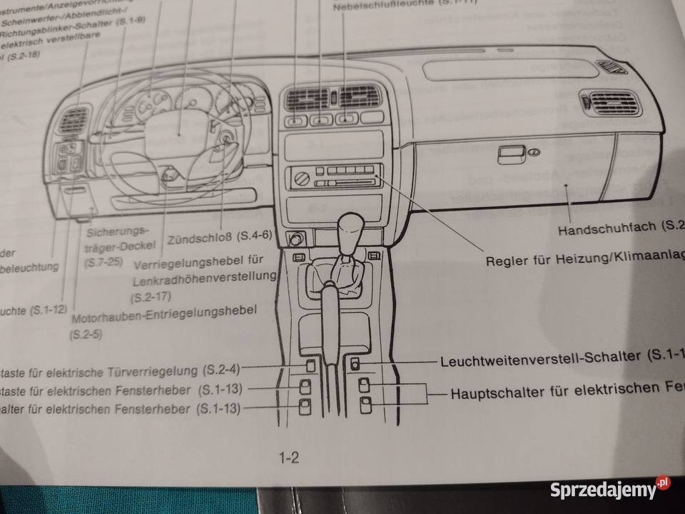 NISSAN PRIMERA P10 Instrukcja Obsługi książka Poradniki, albumy i reportaże Łódź sprzedam