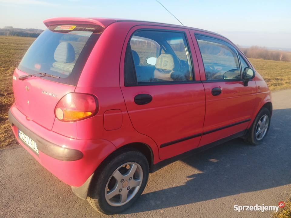 Daewoo Matiz 2000r czerwony Rzeszów
