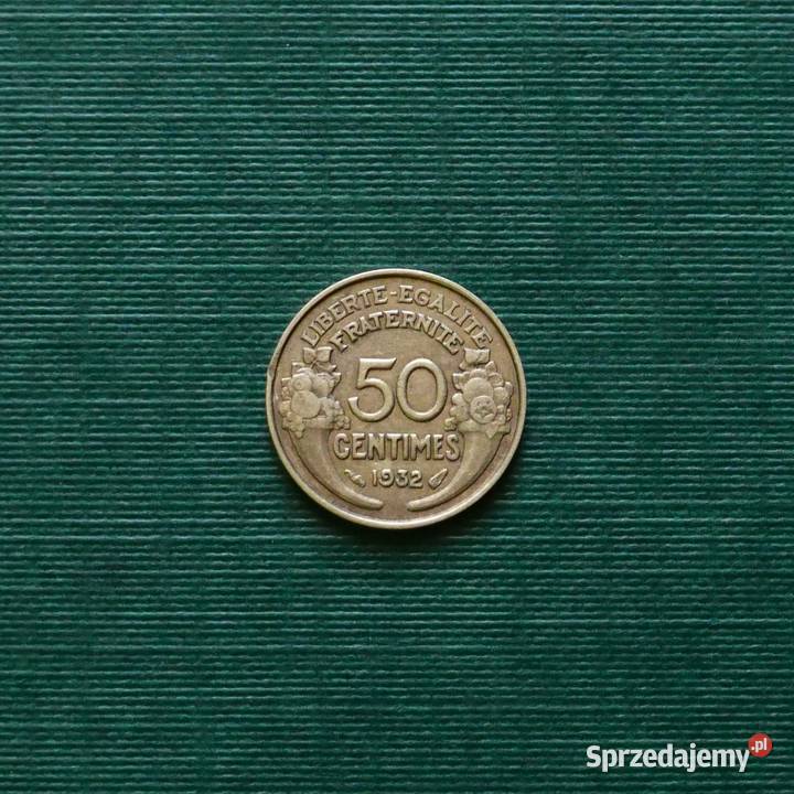FRANCJA 50 centymów 1932r