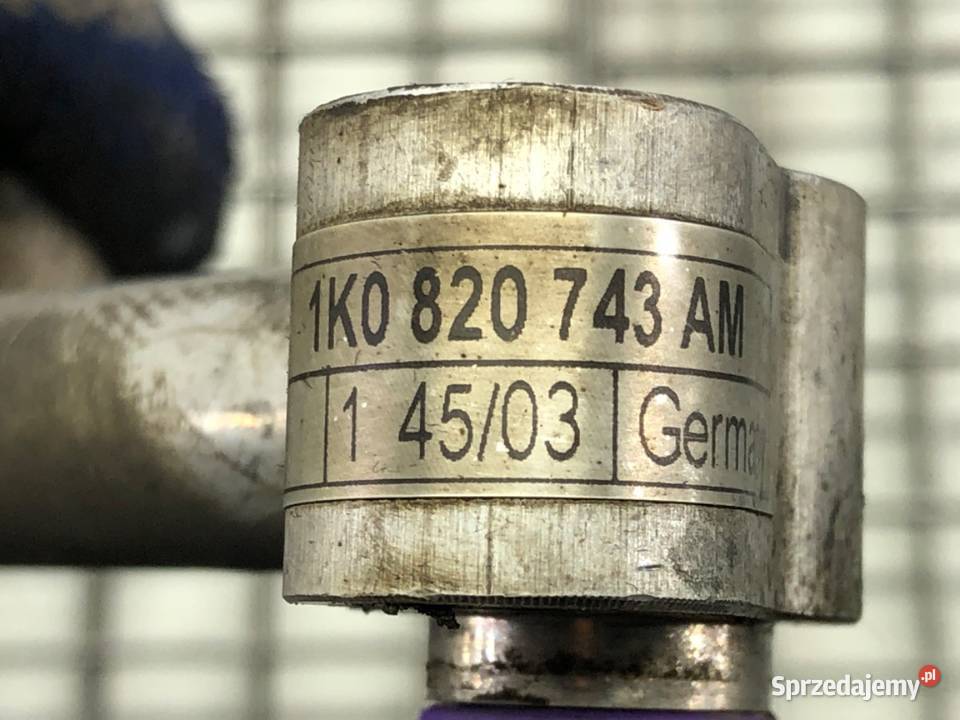 RURKA KLIMATYZACJI VW GOLF V 1K0820743AM 20 140 osobowe sprzedam