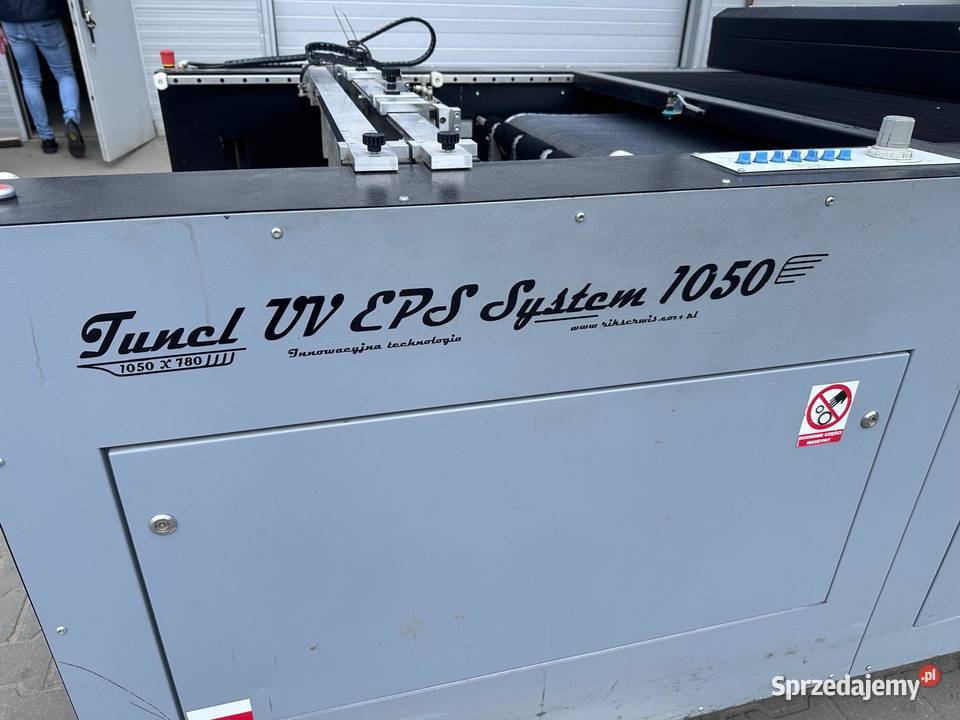 Tunel suszący sitodruku EPS Compact 1050 UV Produkcja