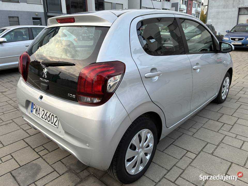 Peugeot 108 2015 65000 46l spalanie garażowany Wągrowiec