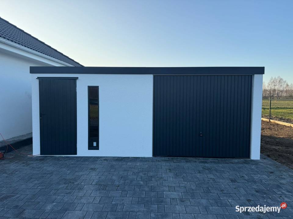 Garaz tynkowany BudGar PREMIUM Garaze Tynkowane opolskie Opole